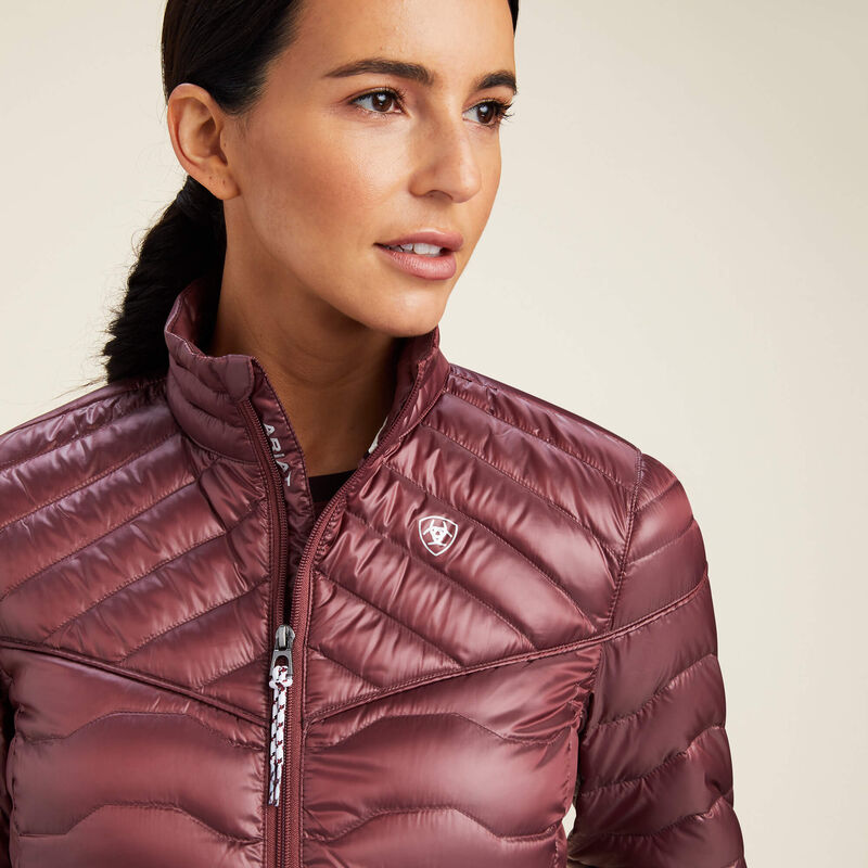 Ariat Womens Ideal Down Jacket - Wild Ginger