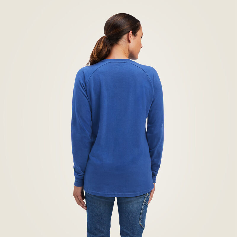 Ariat Womens Rebar Cotton Strong Block T-Shirt