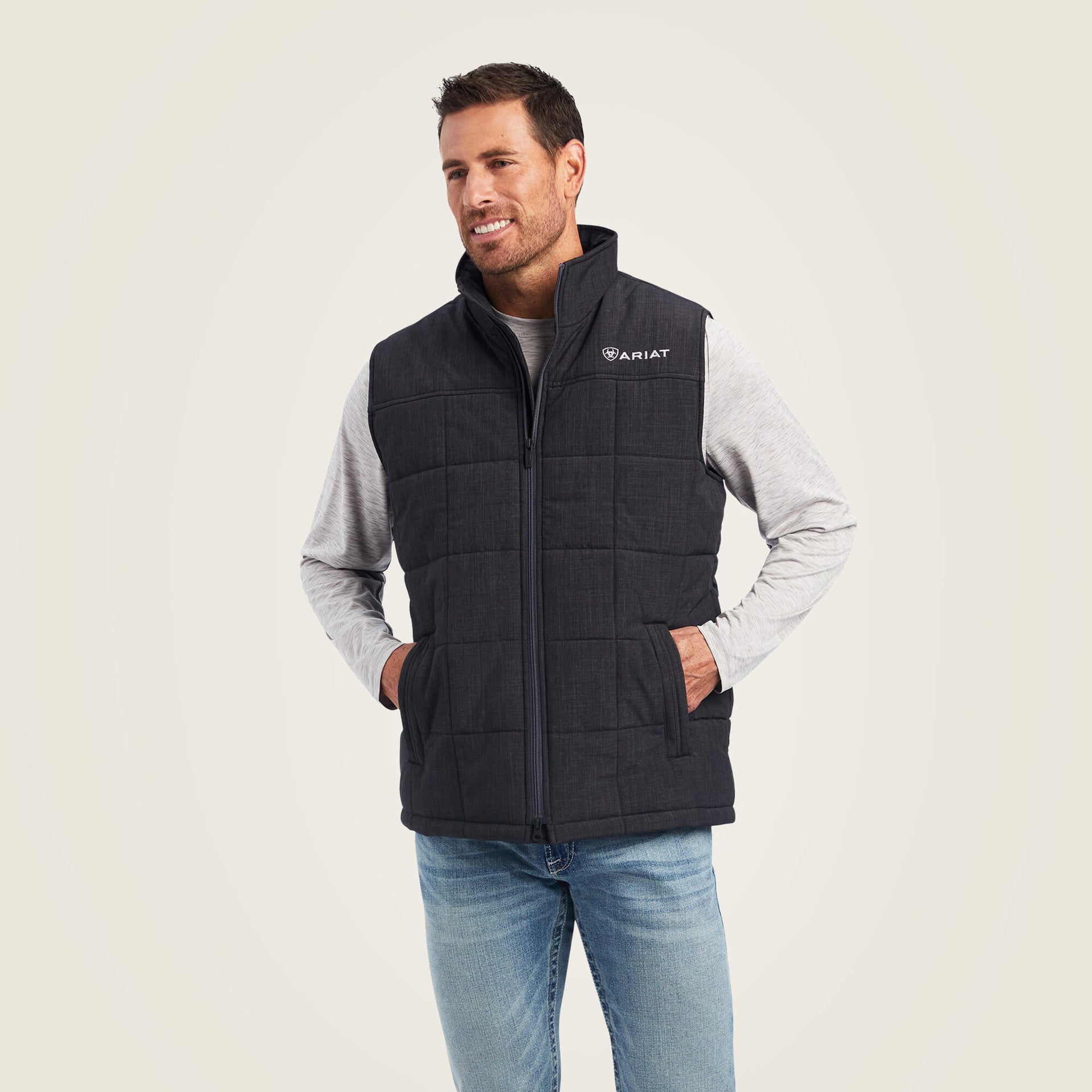 Ariat Men's Crius Insulated Vest Phantom