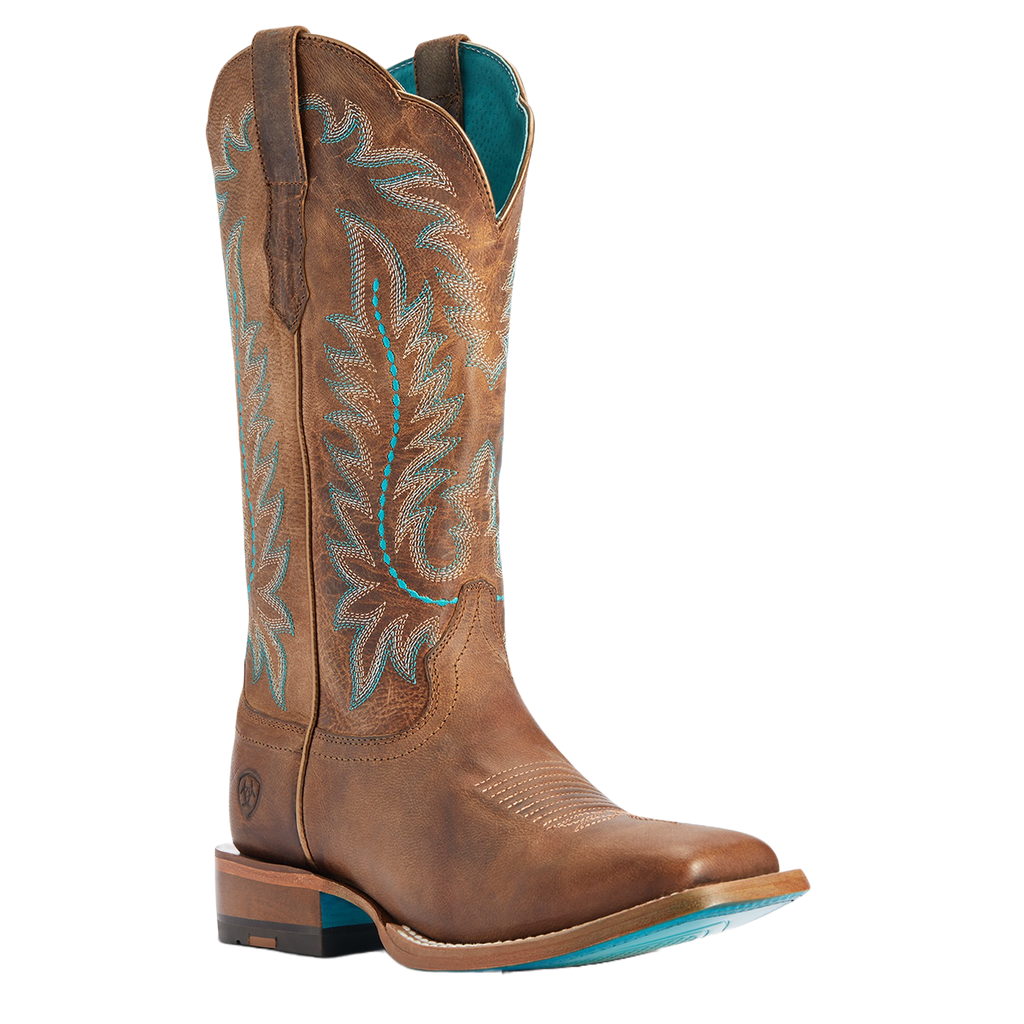 Ariat Womens Frontier Tilly Rodeo Tan Western Boots