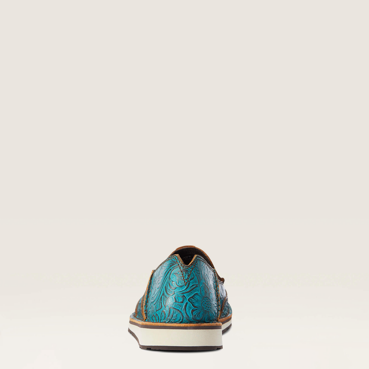 Ariat Women's Cruiser Shoes - Brushed Turquoise Floral Embossed