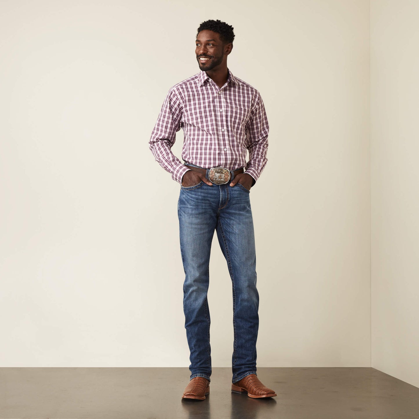 **Ariat Men's M1 Vintage Wesley Straight Jeans - Terramar