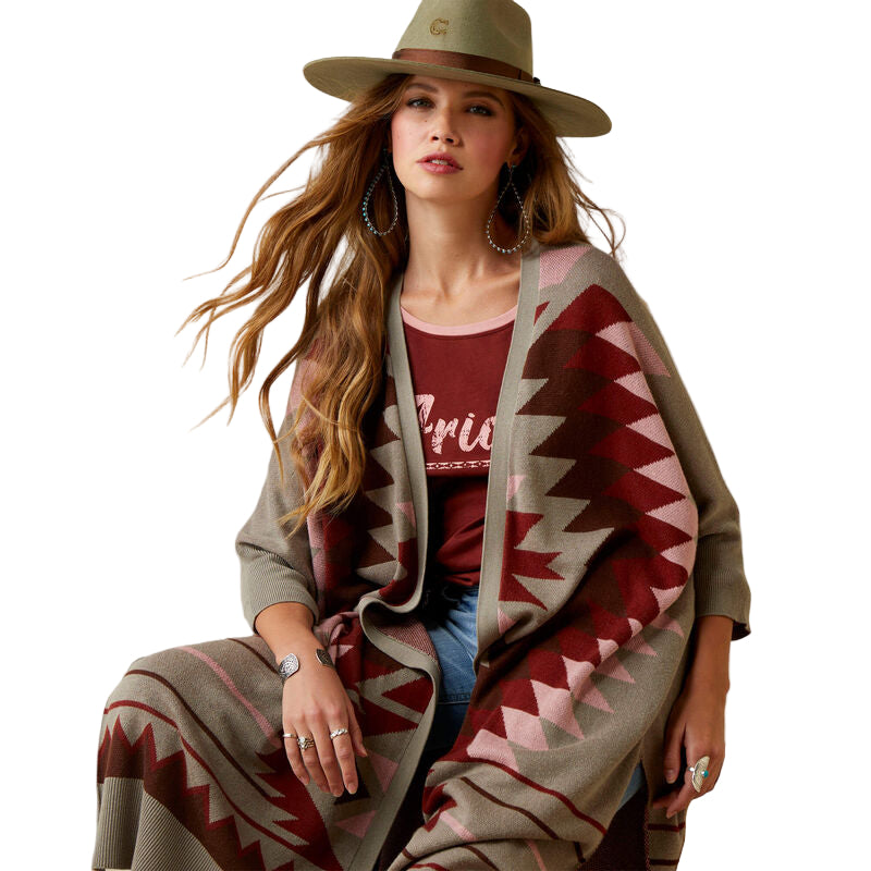 Ariat Women's Serape Style Cardigan - Multi