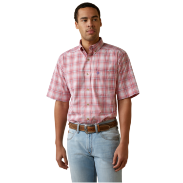Ariat Men's Pro Jermaine Classic Fit Shirt - Red
