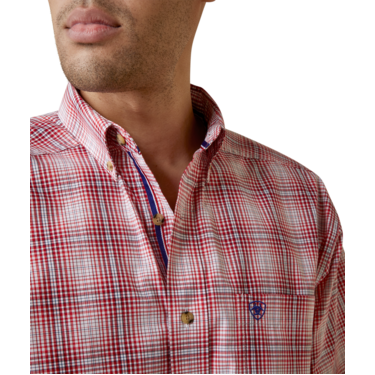 Ariat Men's Pro Jermaine Classic Fit Shirt - Red