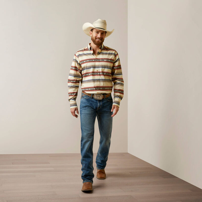 Ariat Team Darren Fitted Shirt - Sand