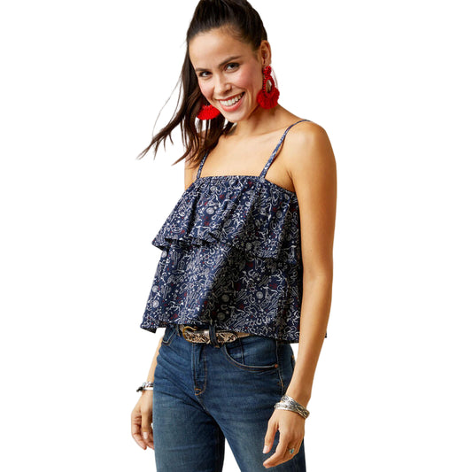 Ariat Women's Howdy Print Top