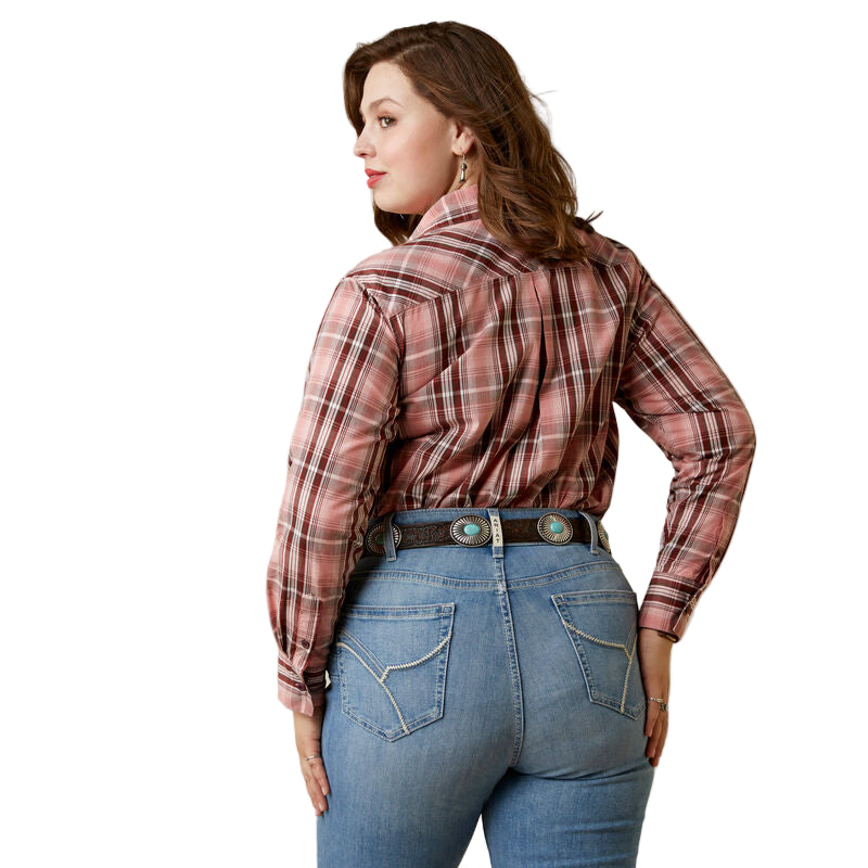 Ariat Women's REAL Billie Rae Shirt - Saguaro Plaid