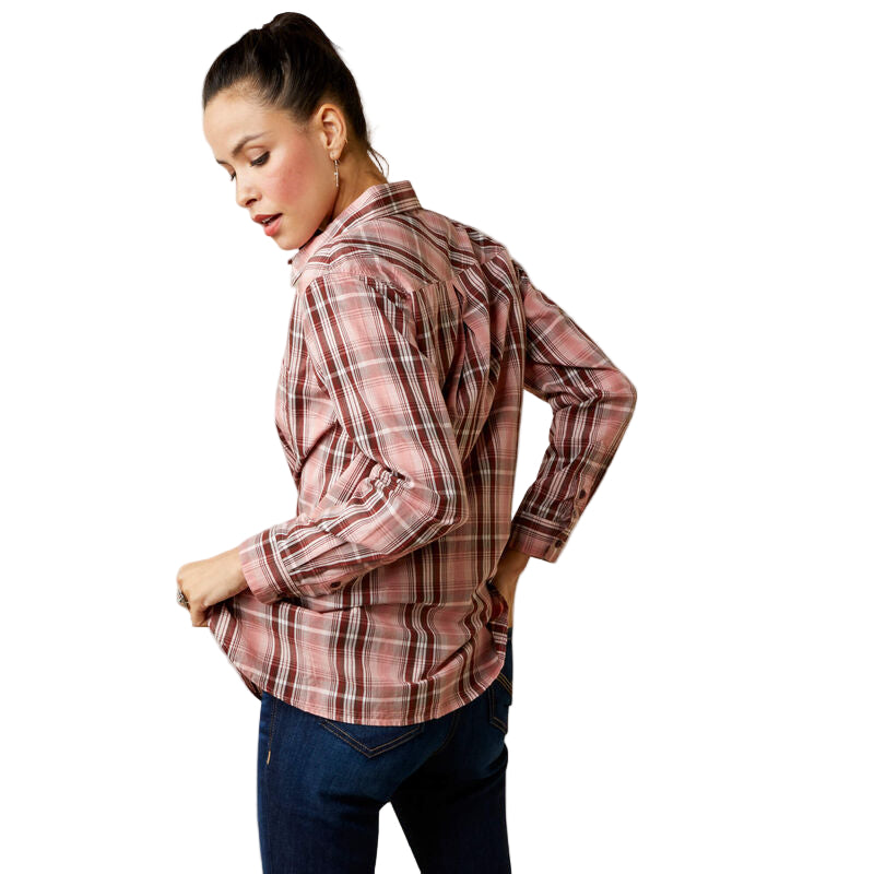Ariat Women's REAL Billie Rae Shirt - Saguaro Plaid