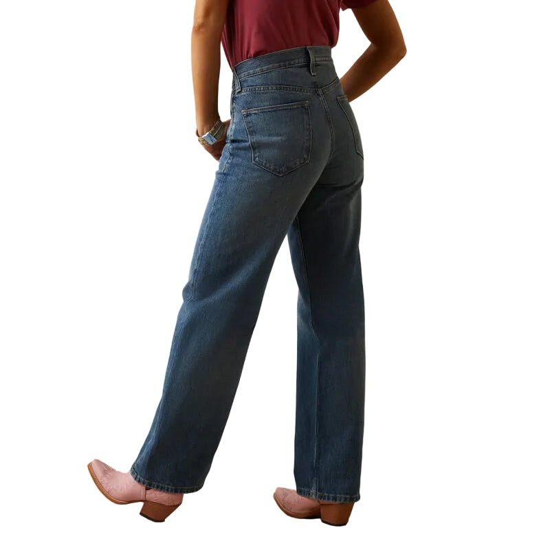 Ariat Women's Ultra Tomboy Wide Jeans - Moana - Irvine Tack & Western Wear