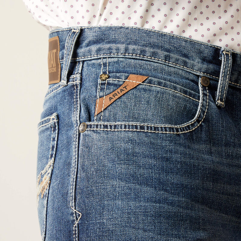 **Ariat Men's M2 Traditional Relaxed Truman Boot Cut Jeans - Tulloch