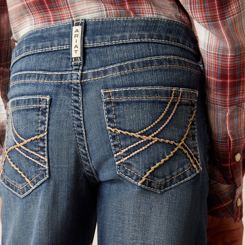 **Ariat Girl's REAL Everlee Bootcut Jeans - Chill Blue