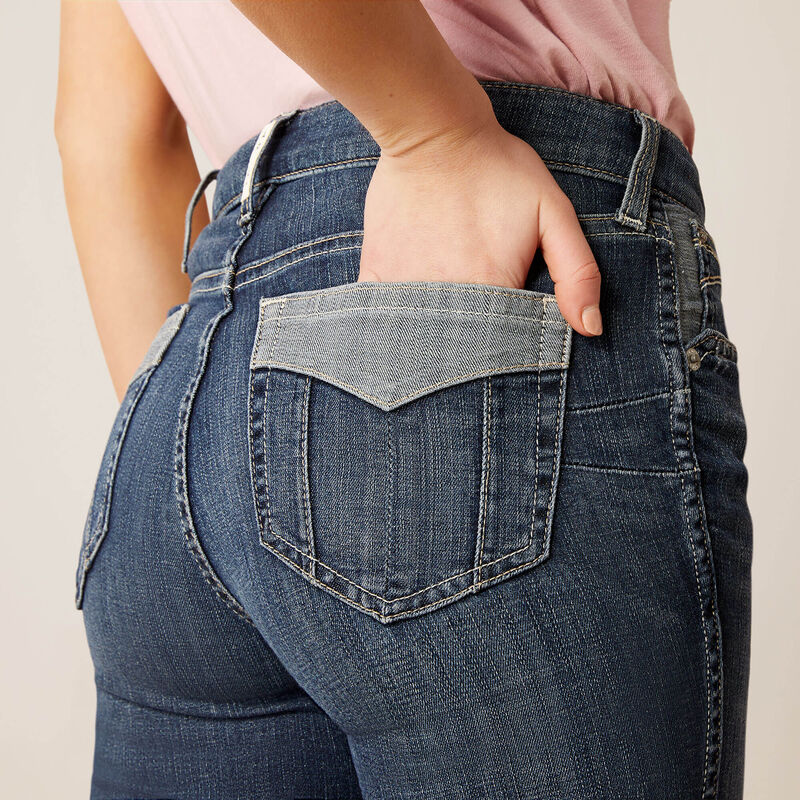 **Ariat Women's REAL High Rise Doba Flare Jeans - Missouri**FINAL SALE**