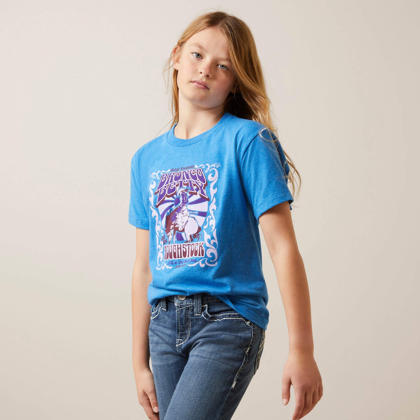 Ariat Girls Bronco Betty Tee