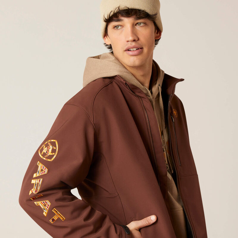 Ariat Men's Fleece Chimayo Jacket - Shaved Chocolate