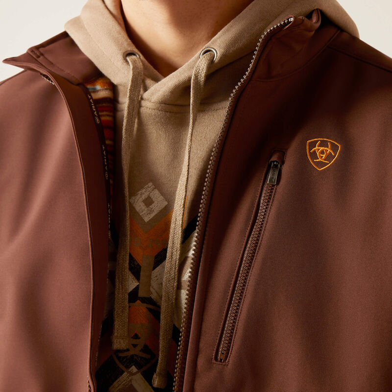 Ariat Men's Fleece Chimayo Jacket - Shaved Chocolate