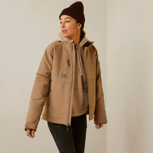 Ariat Women's Rebar DriTEK DuraStretch Insulated Jacket  Rebar Khaki