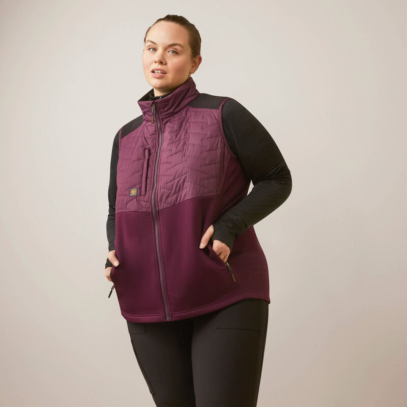 Ariat Women's Rebar Cloud 9 Insulated Vest  Potent Purple