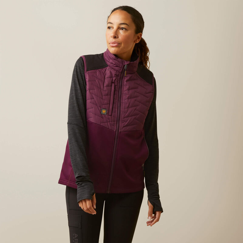 Ariat Women's Rebar Cloud 9 Insulated Vest  Potent Purple
