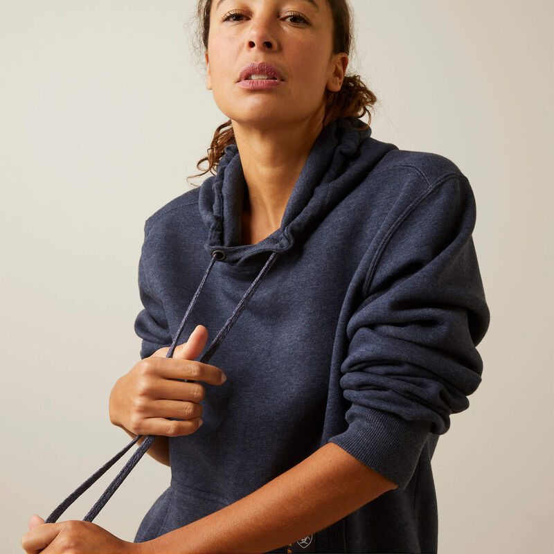 Ariat Women's Rebar Superior Hoodie - Navy Heather
