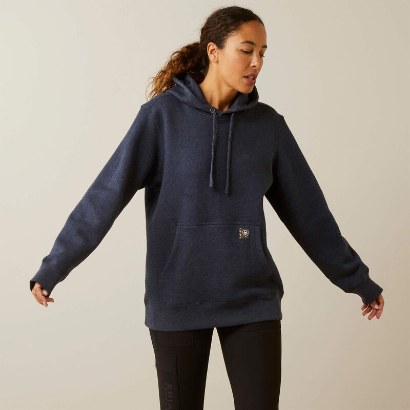 Ariat Women's Rebar Superior Hoodie - Navy Heather