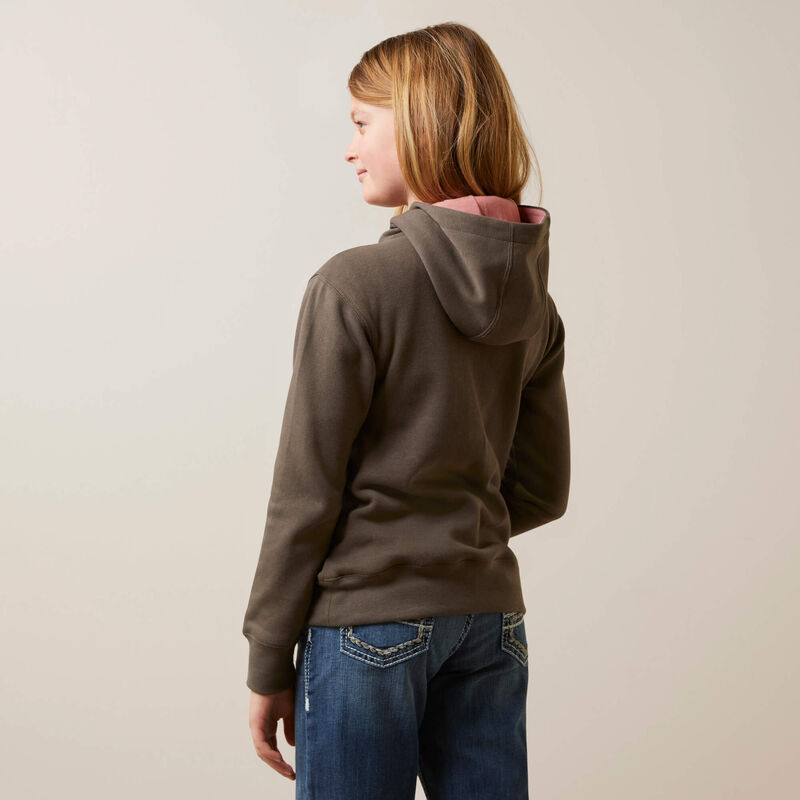 Ariat Girl's Thunderbird Sweatshirt - Banyan Bark