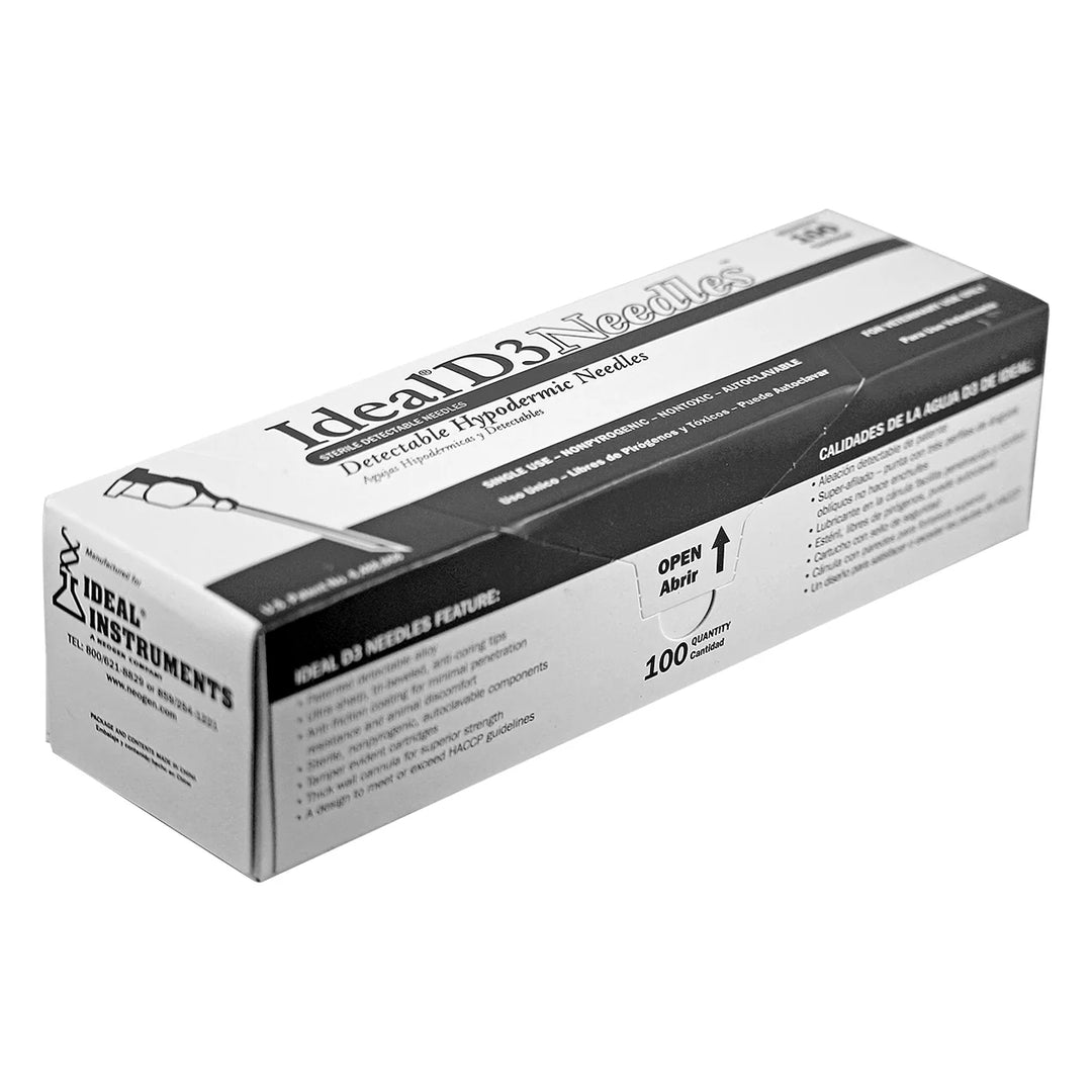 Ideal Aluminum Hub Needle-100/box
