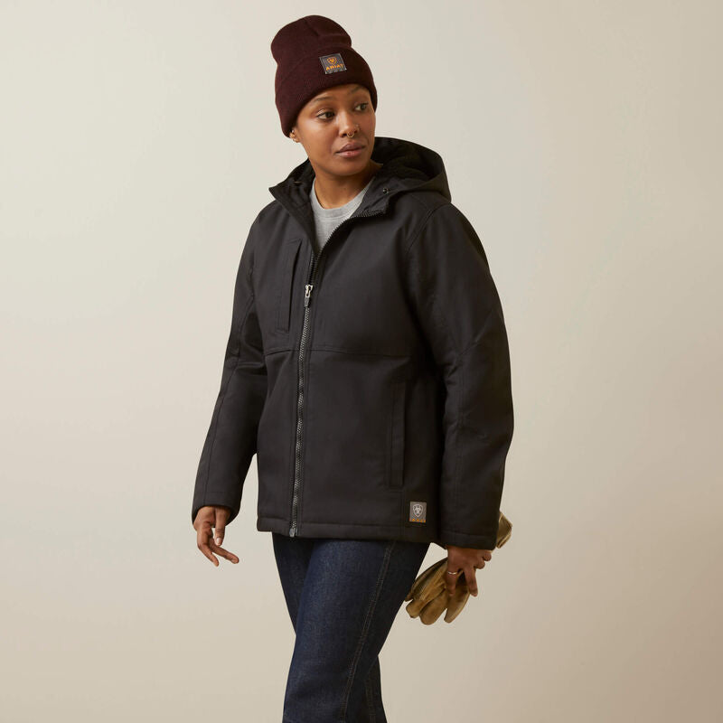 Ariat Women's Rebar DuraCanvas Insulated Jacket  Black