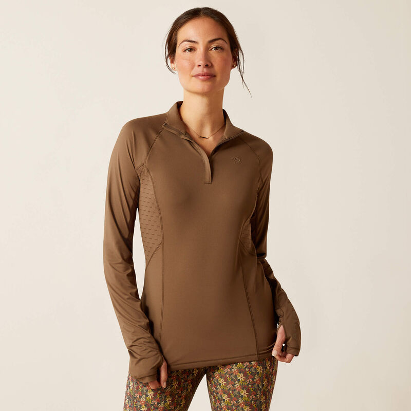 Ariat Women's Lowell 2.0 1/4 Zip - Canteen