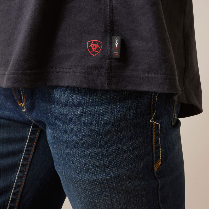 Ariat Men's Fire Resistant Air Shock Fire T-Shirt - Black