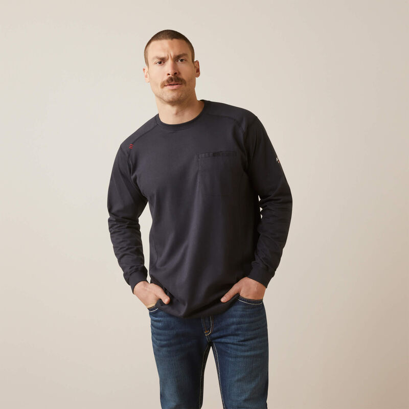 Ariat Men's Fire Resistant Air Shock Fire T-Shirt - Black