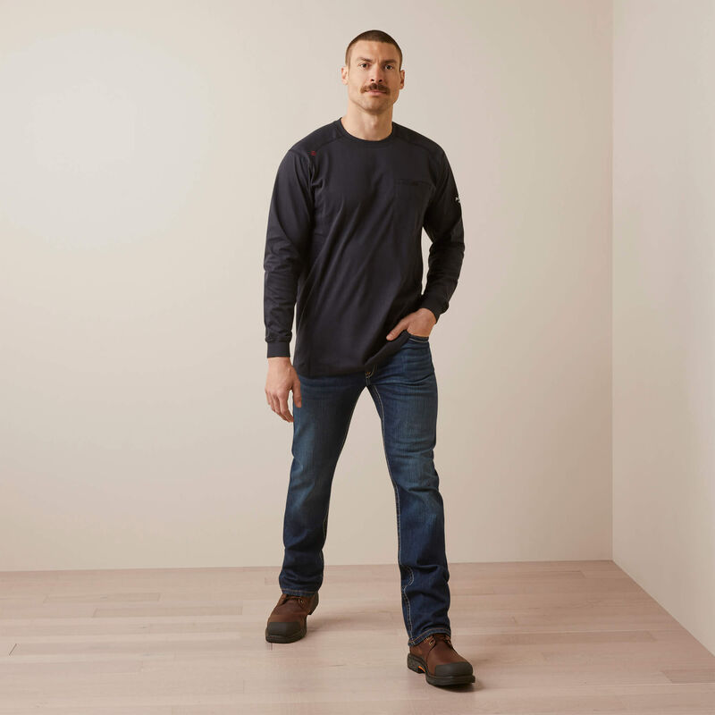 Ariat Men's Fire Resistant Air Shock Fire T-Shirt - Black