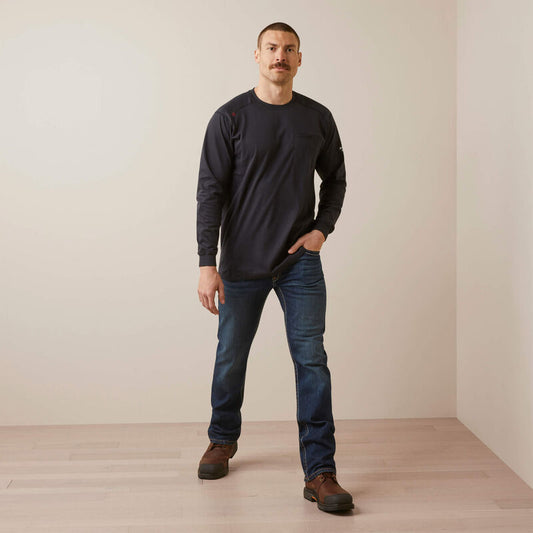 Ariat Men's Fire Resistant Air Shock Fire T-Shirt - Black