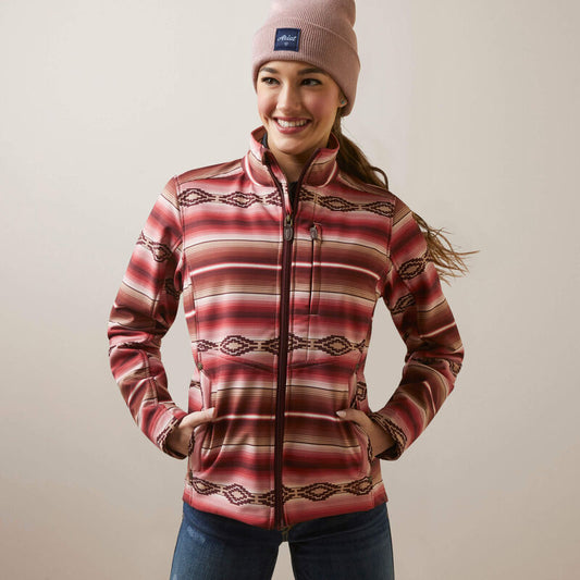 Ariat Women's Softshell Jacket Blushing Serape