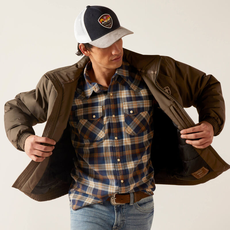 Ariat Men's Team Insulated Jacket - Banyan Bark