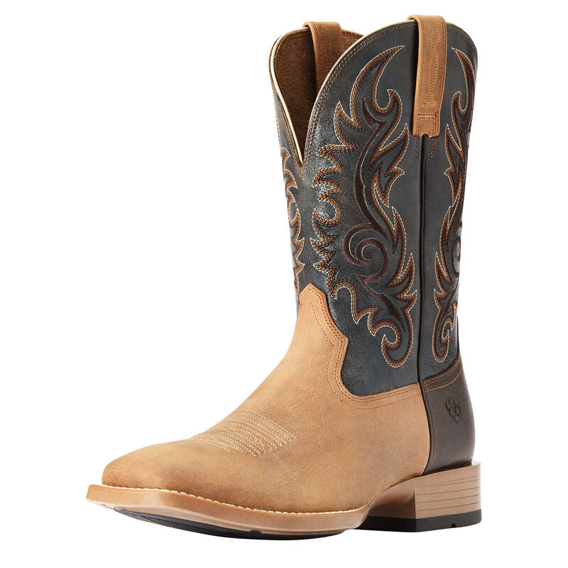 Ariat Men's Lasco Ultra Light Tan Smokey Blue
