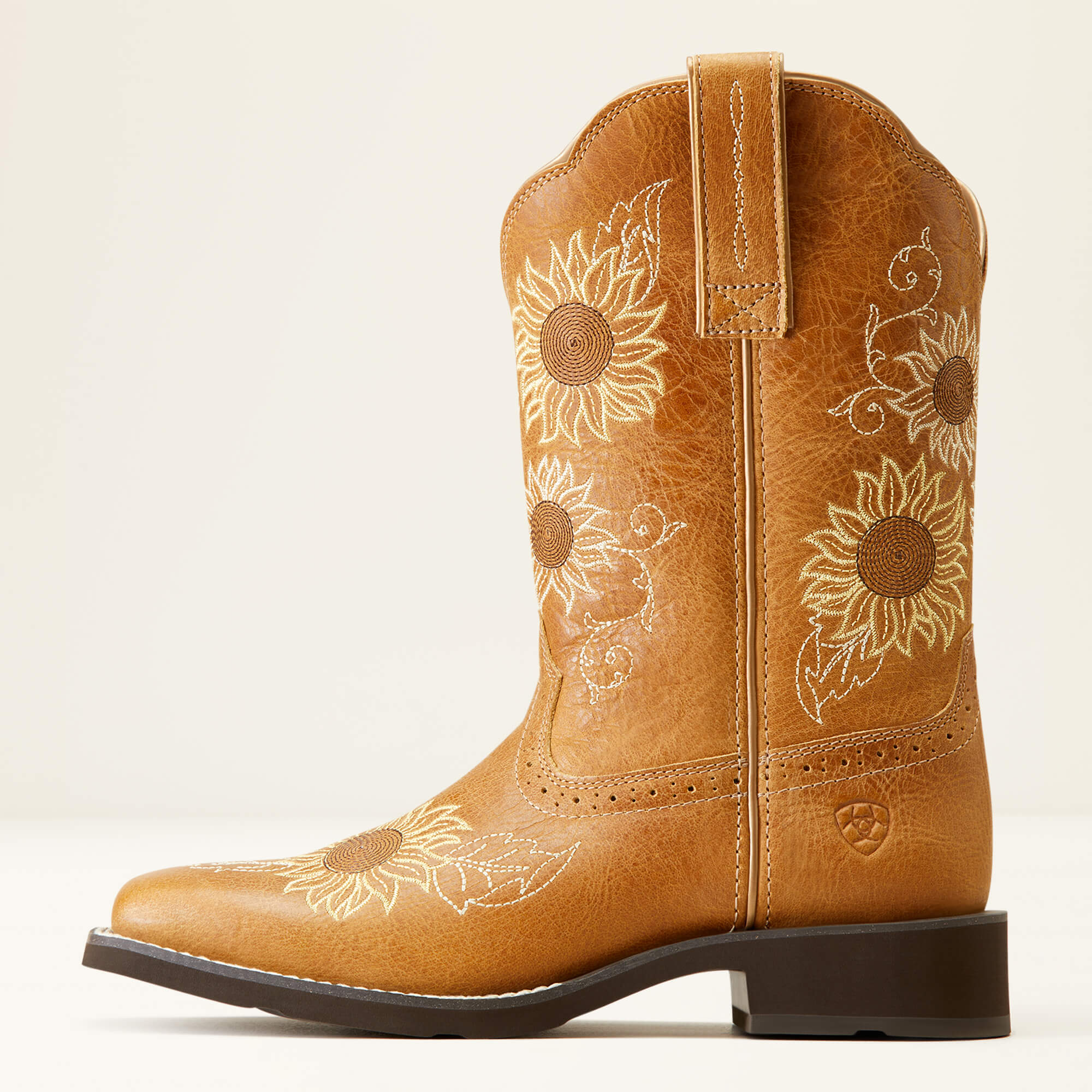 **Ariat Women's Blossom Sanded Tan Western Boots