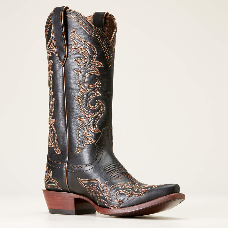 Ariat Women's Hazen Western Boots - Ancient Black – Irvine Tack