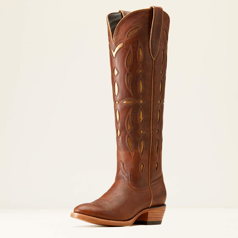 Ariat Women's Saylor StretchFit Western Boots - Chic Brown