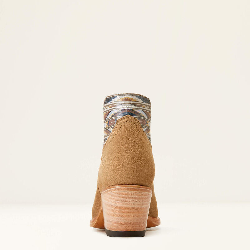 Ariat Women's Hazen Chimayo Western Boots - Dijon Roughout