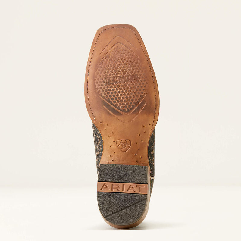 Ariat Men's Futurity Time Western Boots - Distressed Charcoal