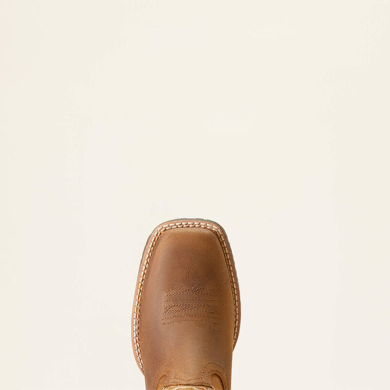 Ariat Youth Hybrid Rancher Western Boots - Distressed Tan