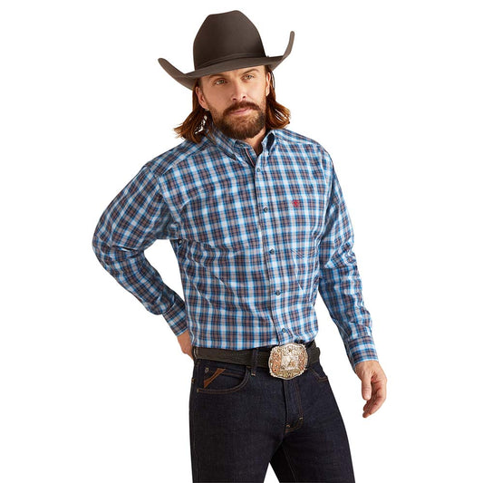 Ariat Men's Pro Series Parrin Classic Fit Shirt - Blue