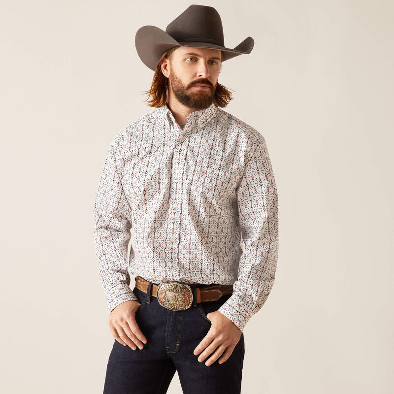 Ariat Men's Edgar Classic Fit Shirt - White