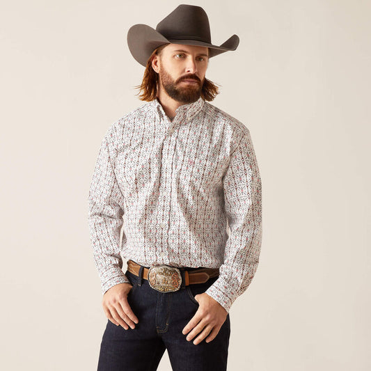 Ariat Men's Edgar Classic Fit Shirt - White