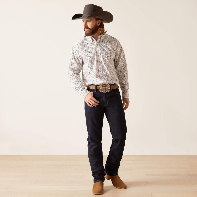 Ariat Men's Edgar Classic Fit Shirt - White