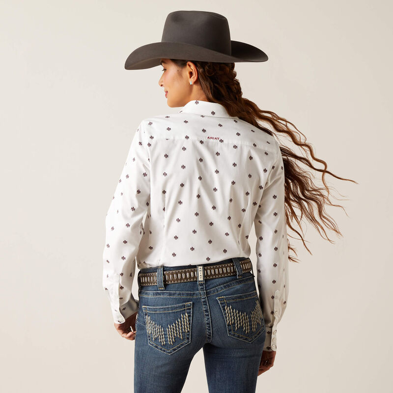 Ariat Women's Kirby Stretch Shirt - Thunderbird Print