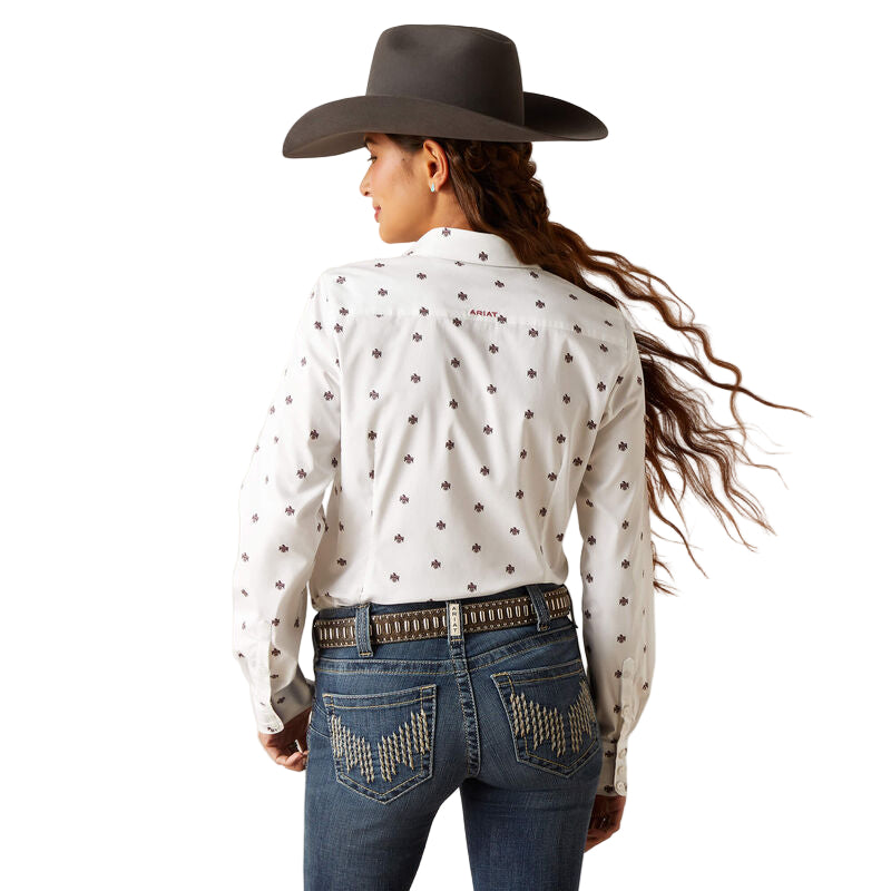 Ariat Women's Kirby Stretch Shirt - Thunderbird Print