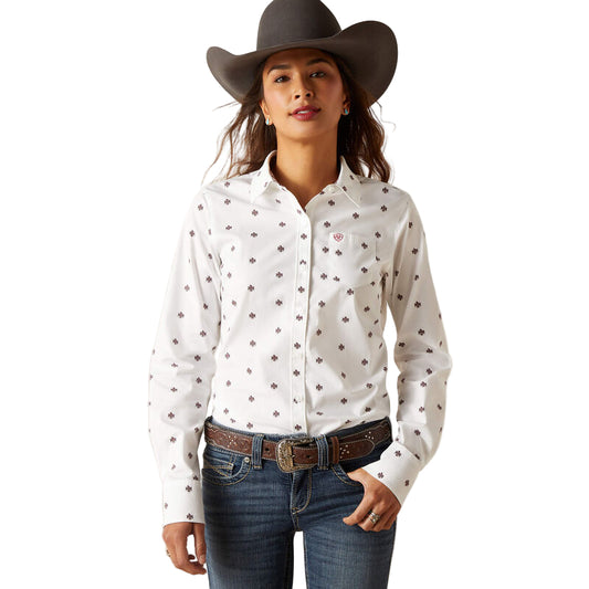 Ariat Women's Kirby Stretch Shirt - Thunderbird Print
