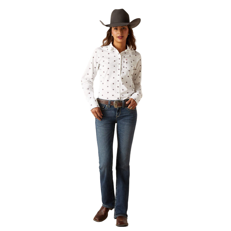 Ariat Women's Kirby Stretch Shirt - Thunderbird Print